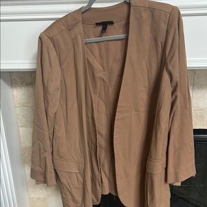 Women's Tan Blazer